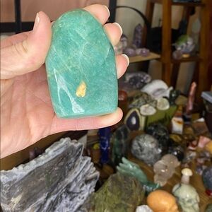 Richly Colored Green Aventurine Polished Freeform